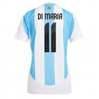 Stroje piłkarskie Argentyna Angel Di Maria #11 Koszulka Podstawowej dla damskie Copa America 2024 Krótki Rękaw